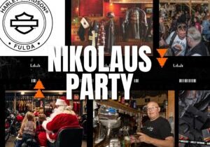 Harley-Davidson Logo in Fulda, Deutschland.