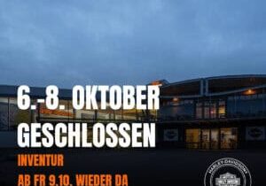 H-D® YOUR BIKE HOUSE in Fulda geschlossen vom 6. bis 8. Oktober.