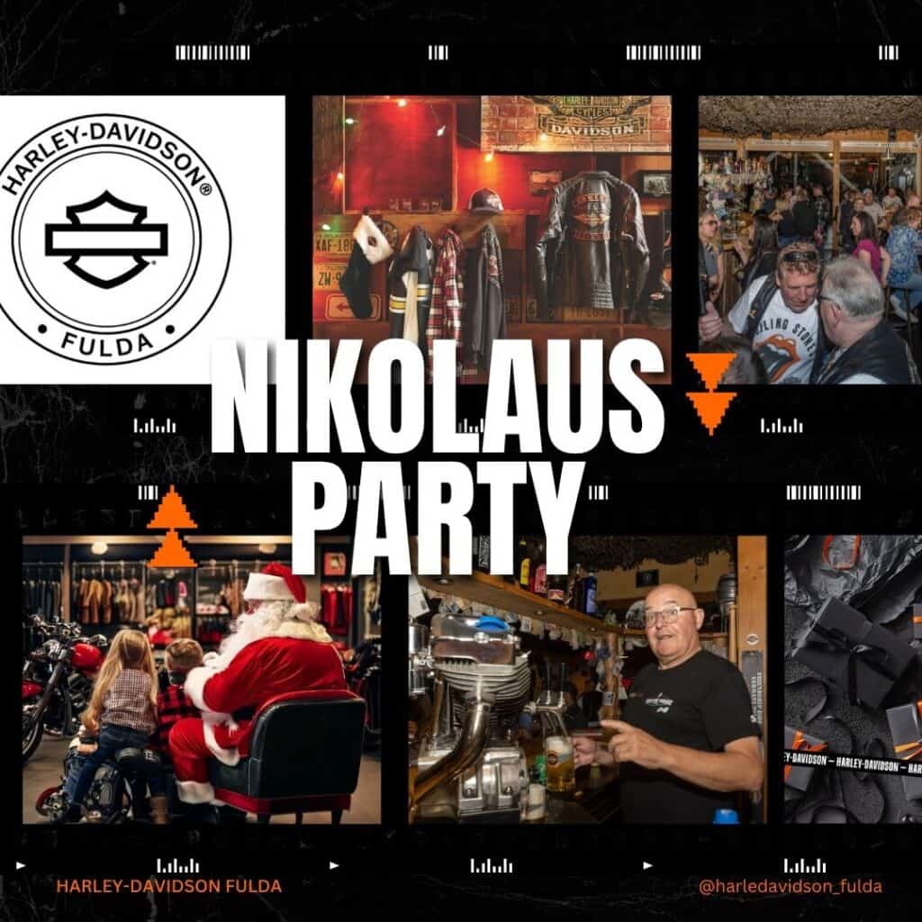 Harley-Davidson Logo in Fulda, Deutschland.